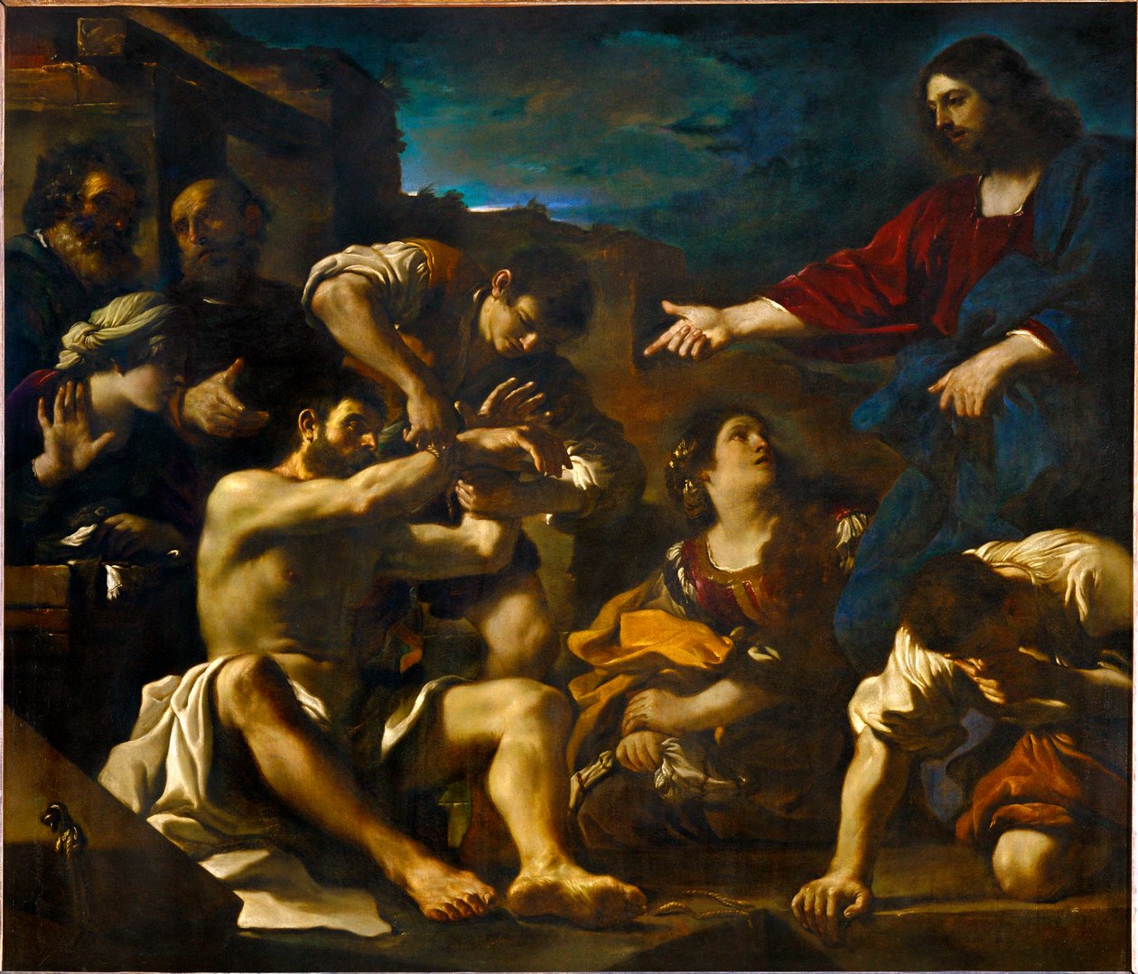 La résurrection de Lazare-The resurrection of Lazarus ... - Guercino (1591 1666)