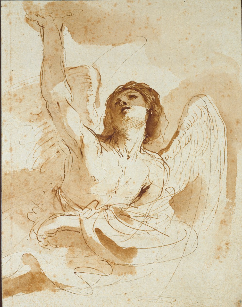 Un ange, début du XVIIe siècle - Guercino