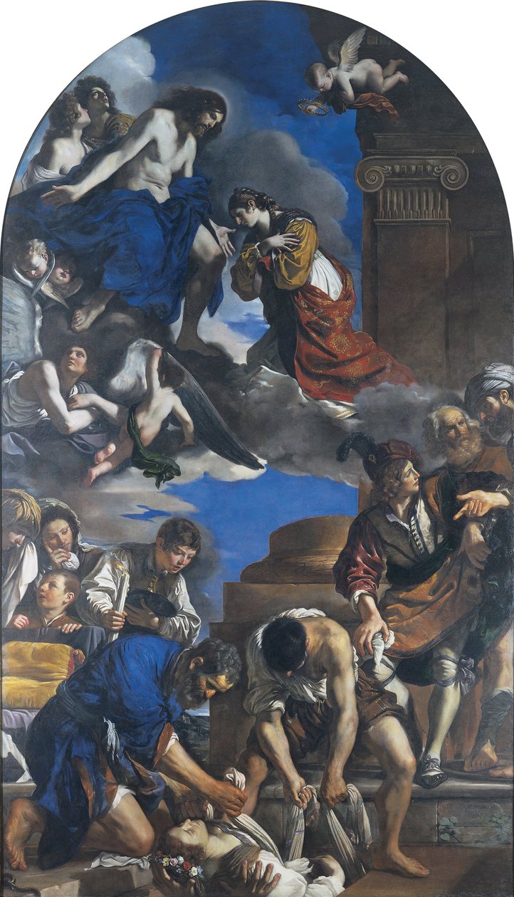Sépulture de Sainte Pétronille - Guercino