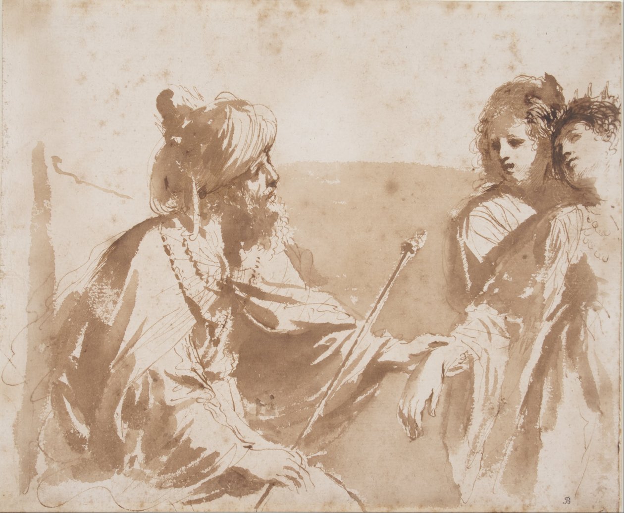 Esther devant Assuérus - Guercino