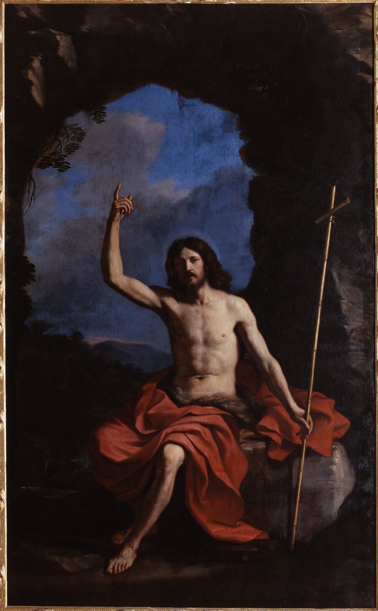 Guercino, Saint Jean-Baptiste dans le désert, 1650 - Guercino