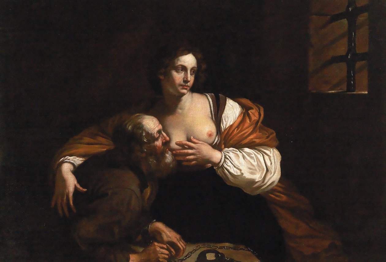 Charité romaine - Guercino