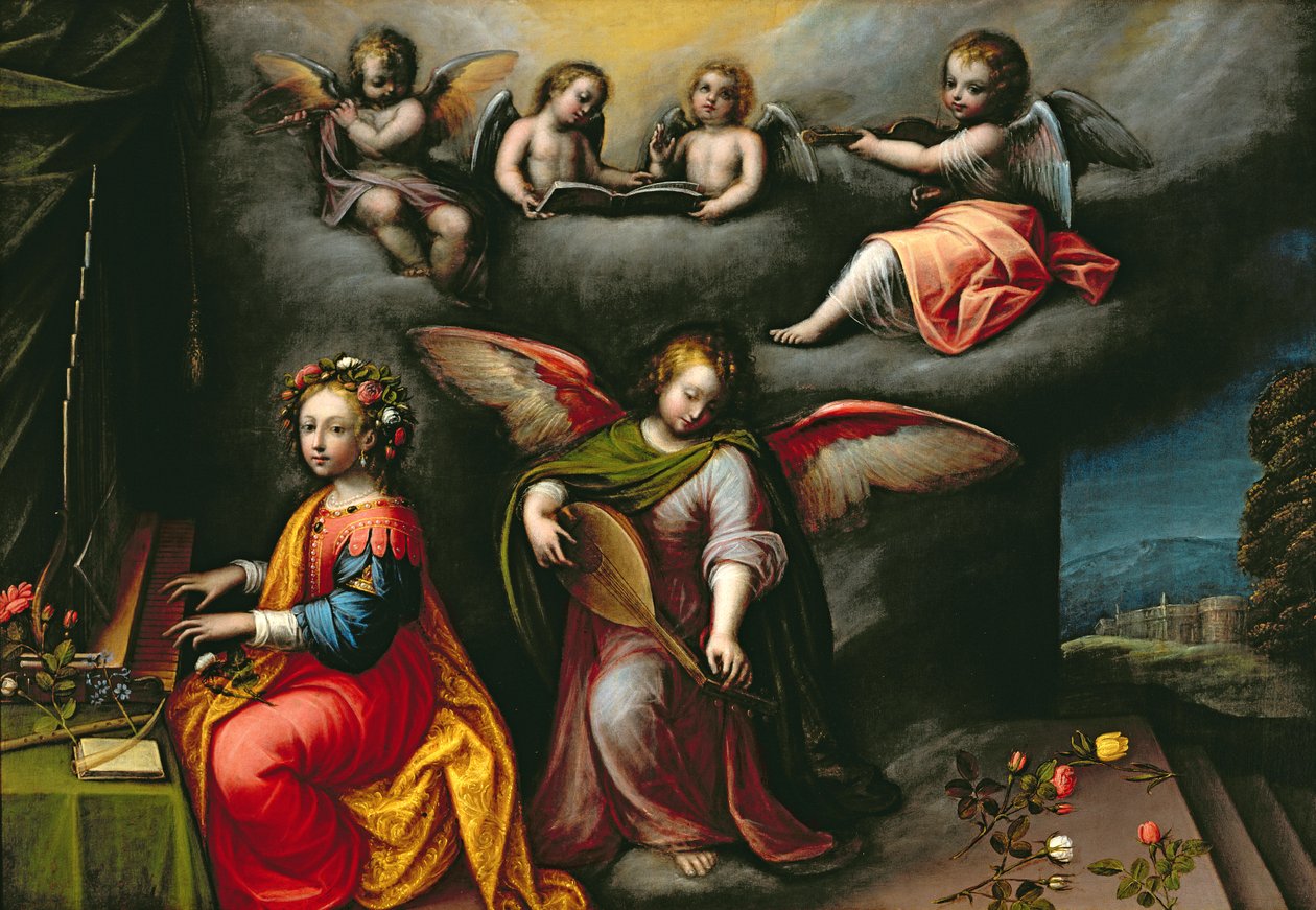 Sainte Cécile - Guglielmo Caccia