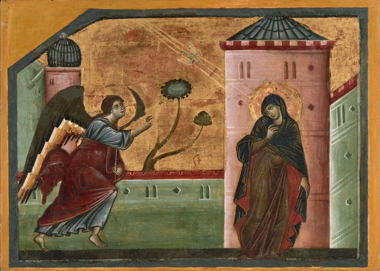 Annonciation - Guido da Siena