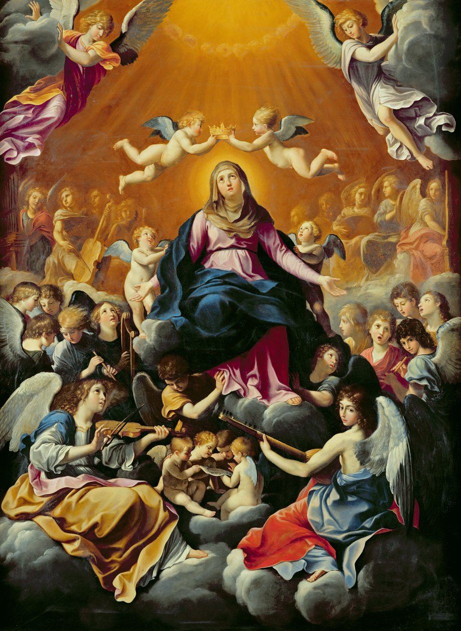 Couronnement de la Vierge - Guido Reni