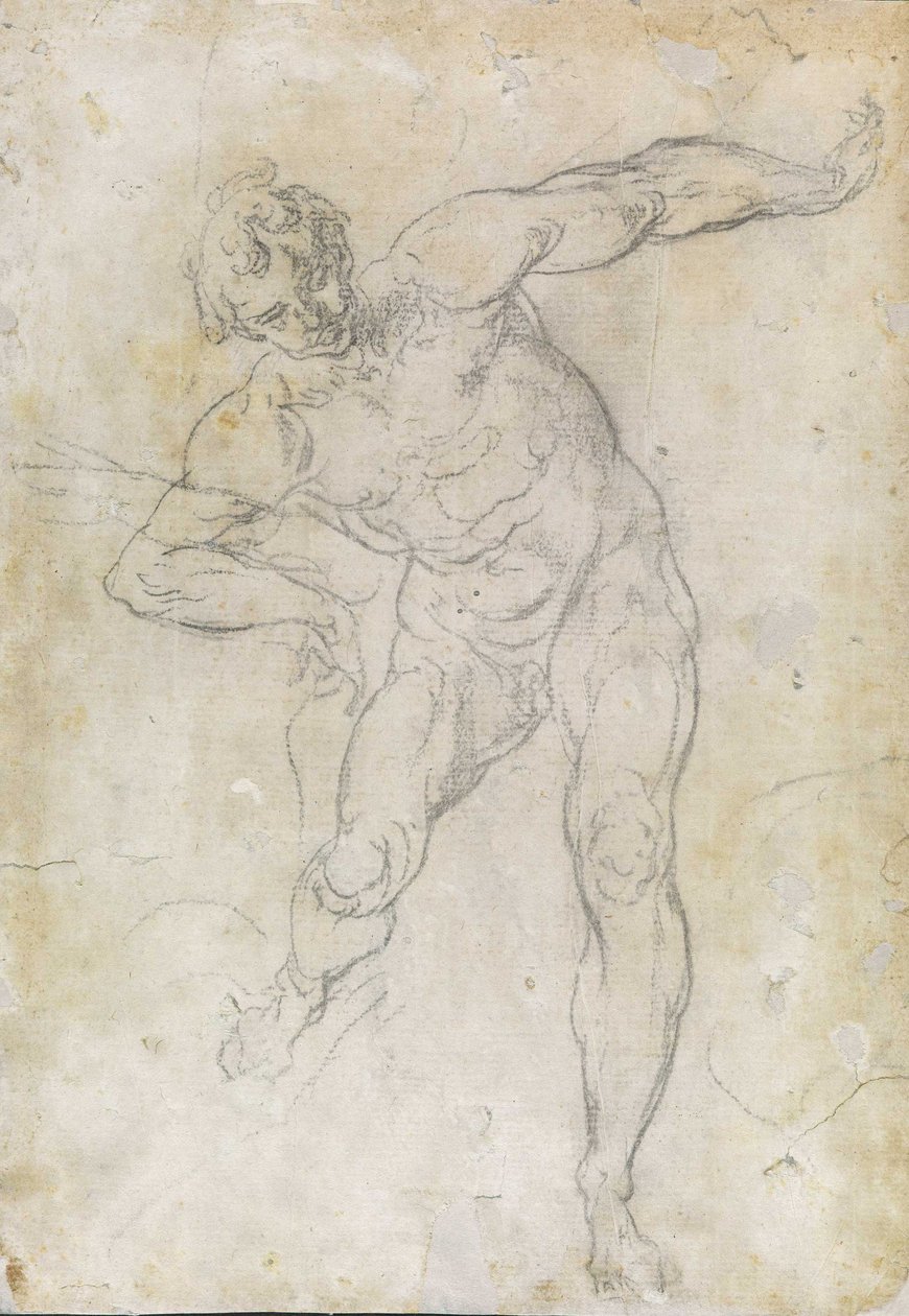 Étude de nu masculin - Guido Reni