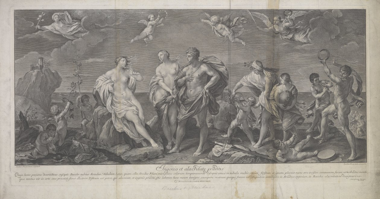 Bacchus et Ariane - Guido (after) Reni