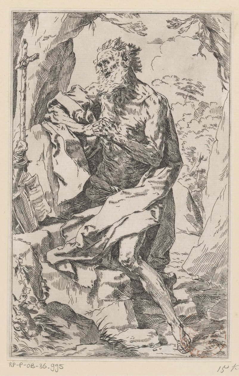 Saint Jérôme dans le désert - Guido Reni