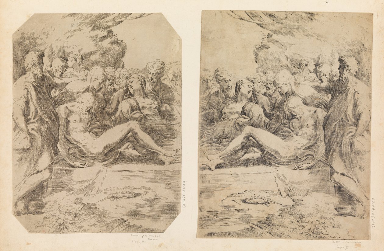 Mise au tombeau, vers 1595-1600 - Guido Reni