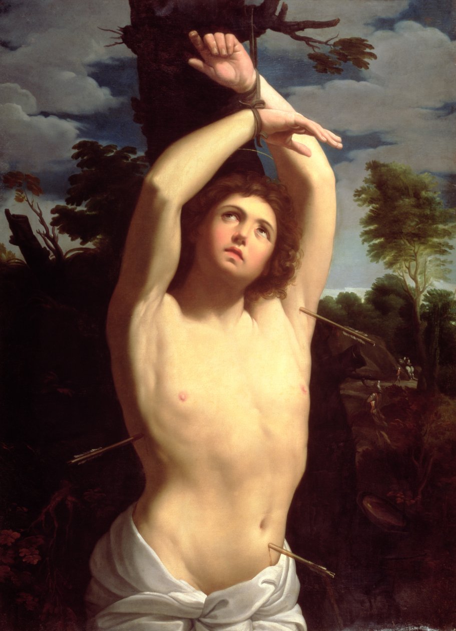 Saint Sébastien - Guido after Reni
