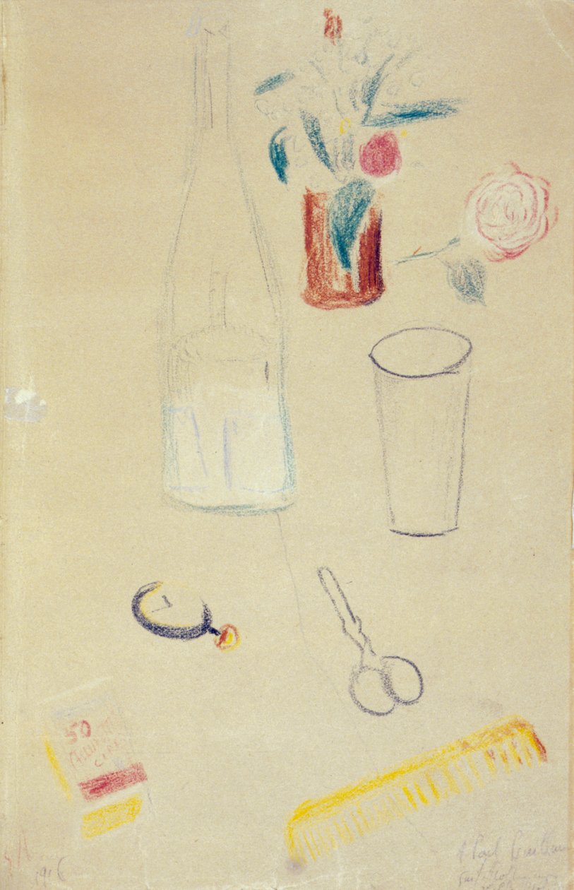 Nature morte, vers 1900 - Guillaume Apollinaire