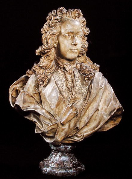 Buste de Louis XV (1710-74) - Guillaume I Coustou