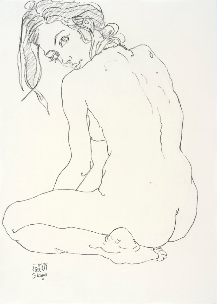 Nu féminin, Timide - Gunter Langer
