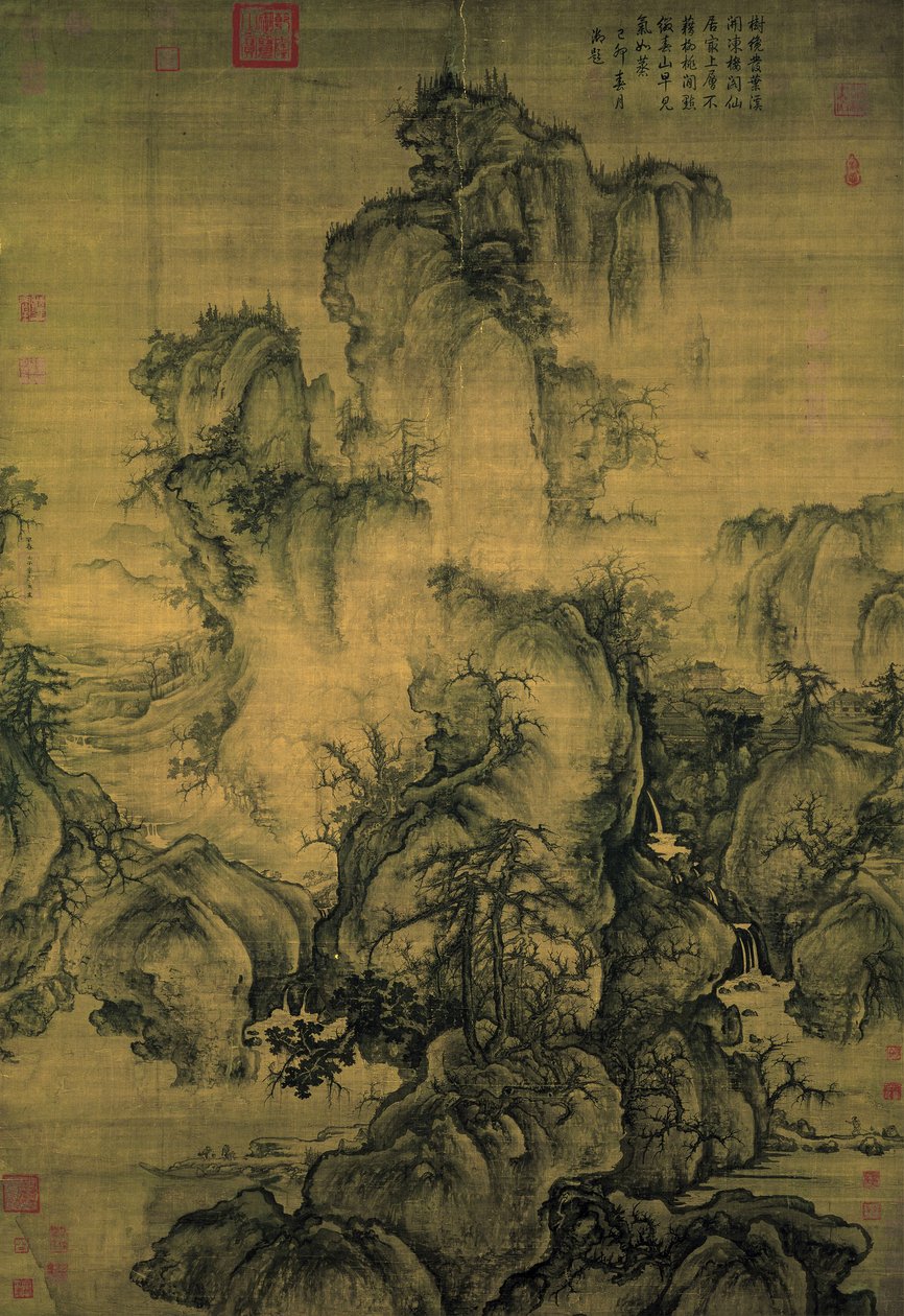 Chinois : 《早春圖》 Printemps précoce - Guo Xi