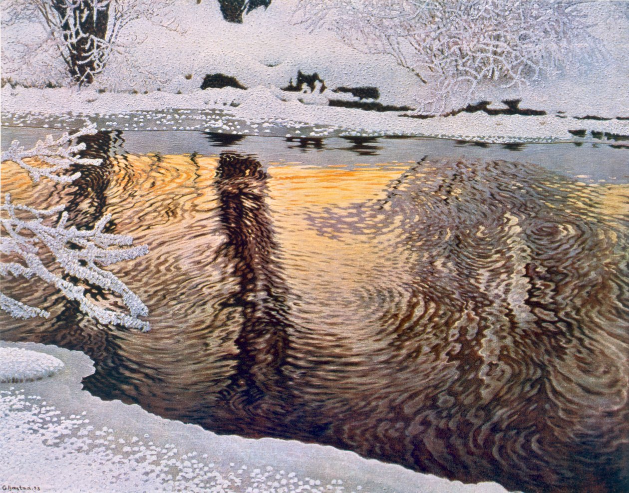 Givre - Gustaf Edolf Fjaestad