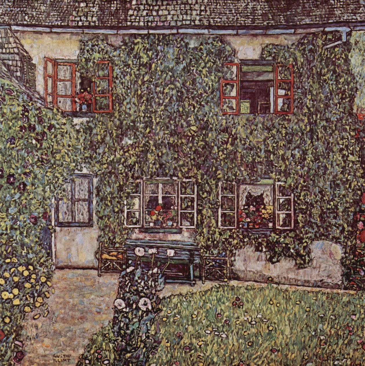 La maison du garde forestier - Gustav Klimt