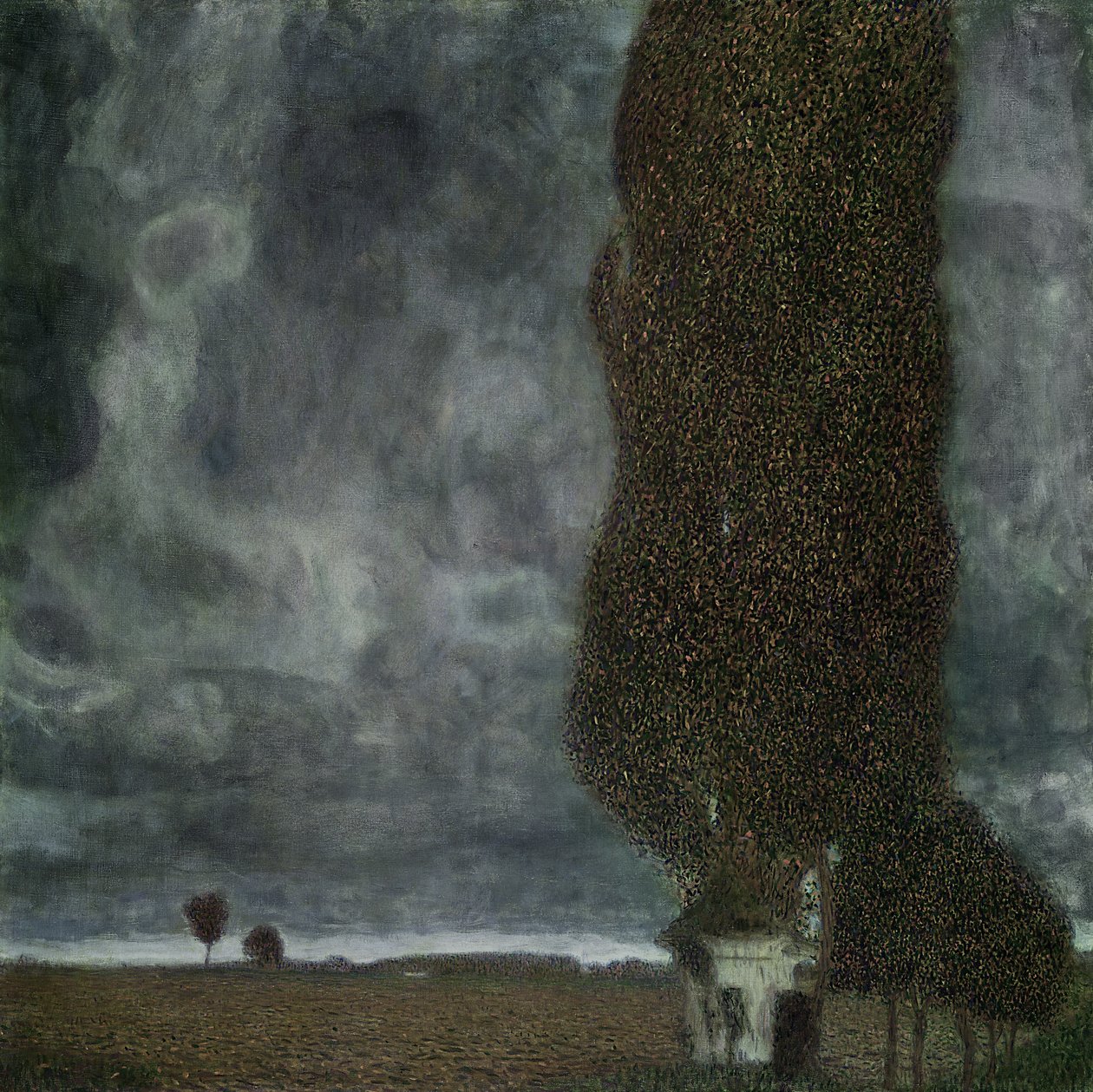 Orage Approchant (Le Grand Peuplier II), 1903 - Gustav Klimt