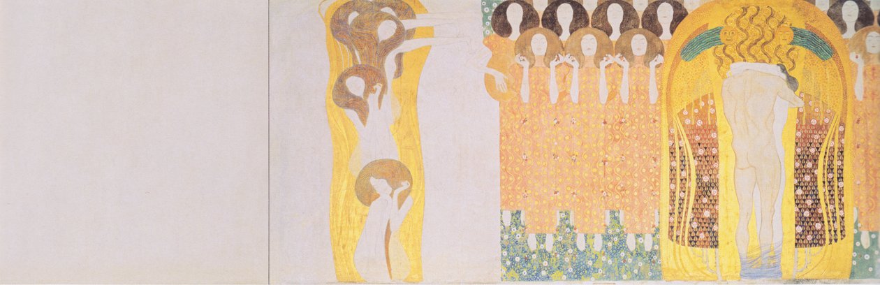 Frise Beethoven - Mur droit - Gustav Klimt