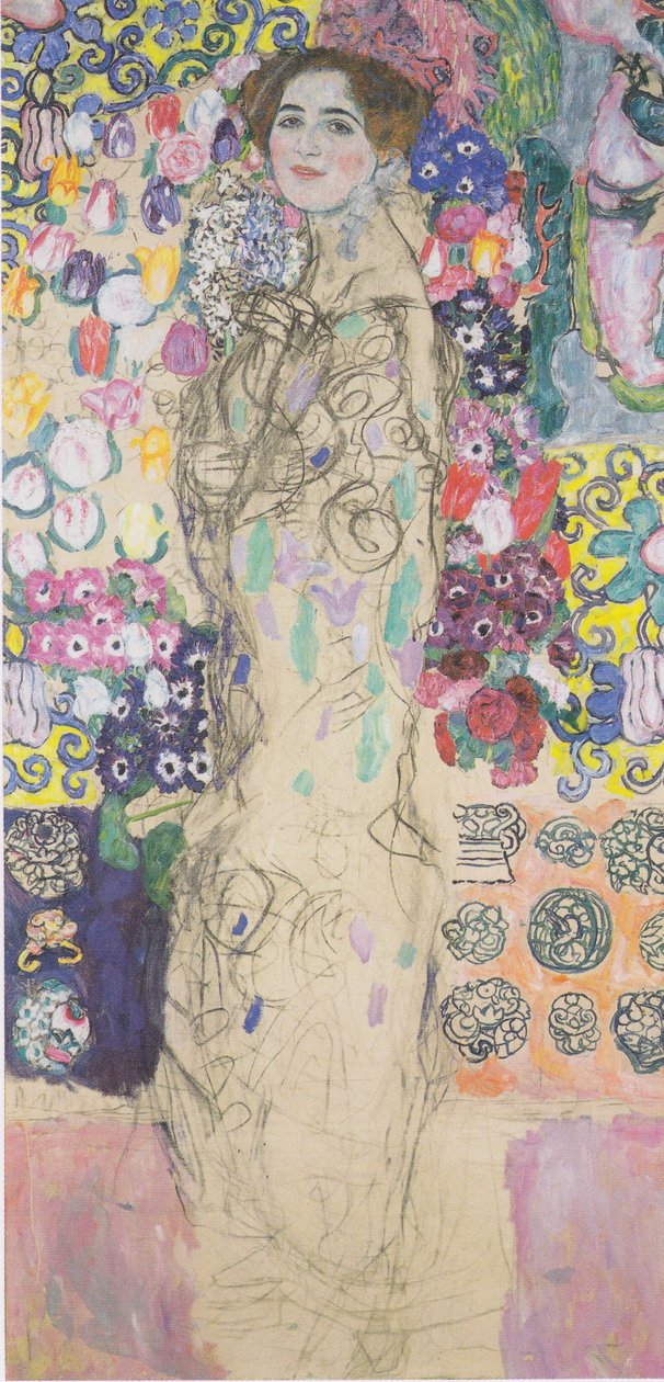 Portrait de Ria Munk - Gustav Klimt