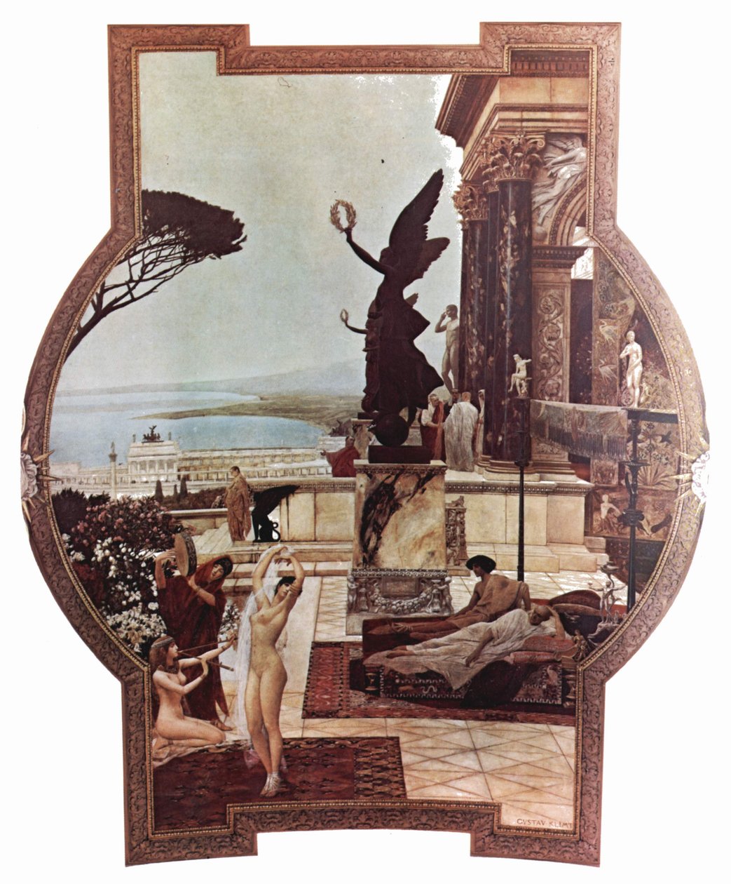 Le Théâtre de Taormina - Gustav Klimt