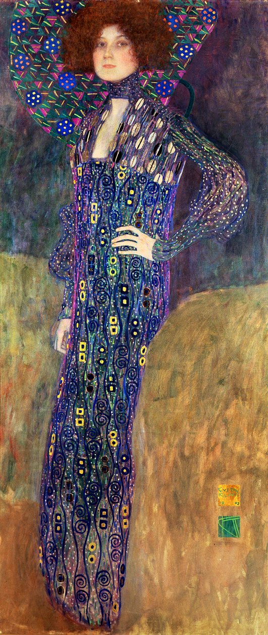 Emilie Flöge, 1902 - Gustav Klimt