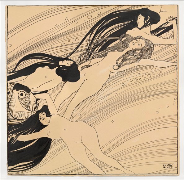 Sang de poisson - Gustav Klimt