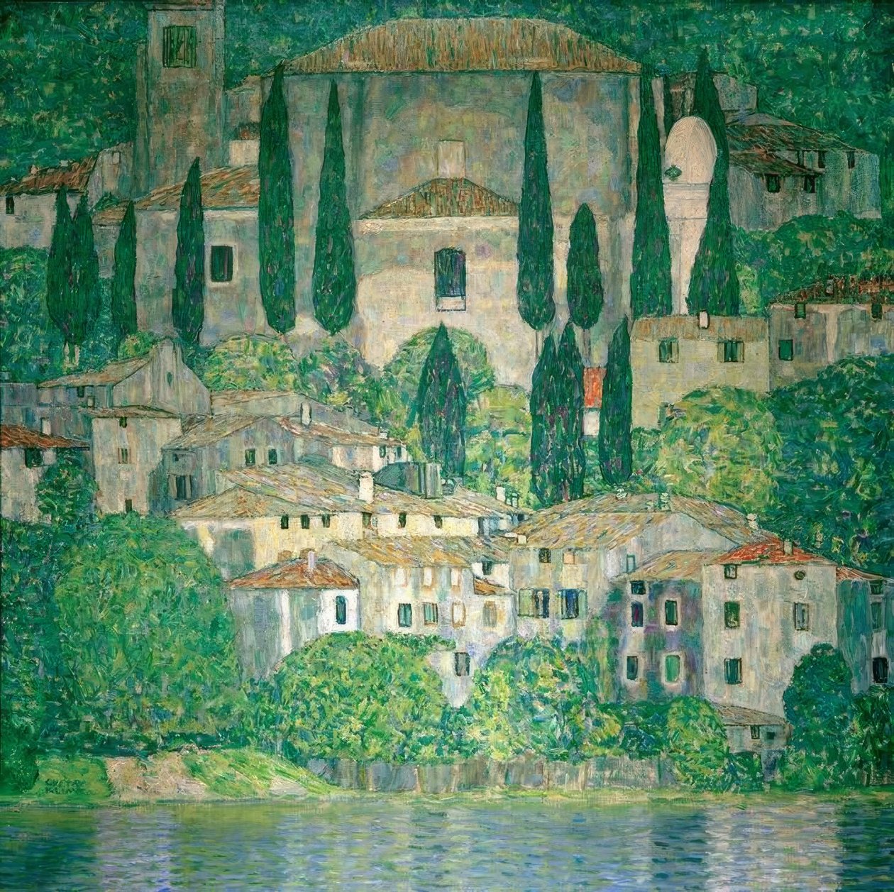 Église à Cassone - Gustav Klimt