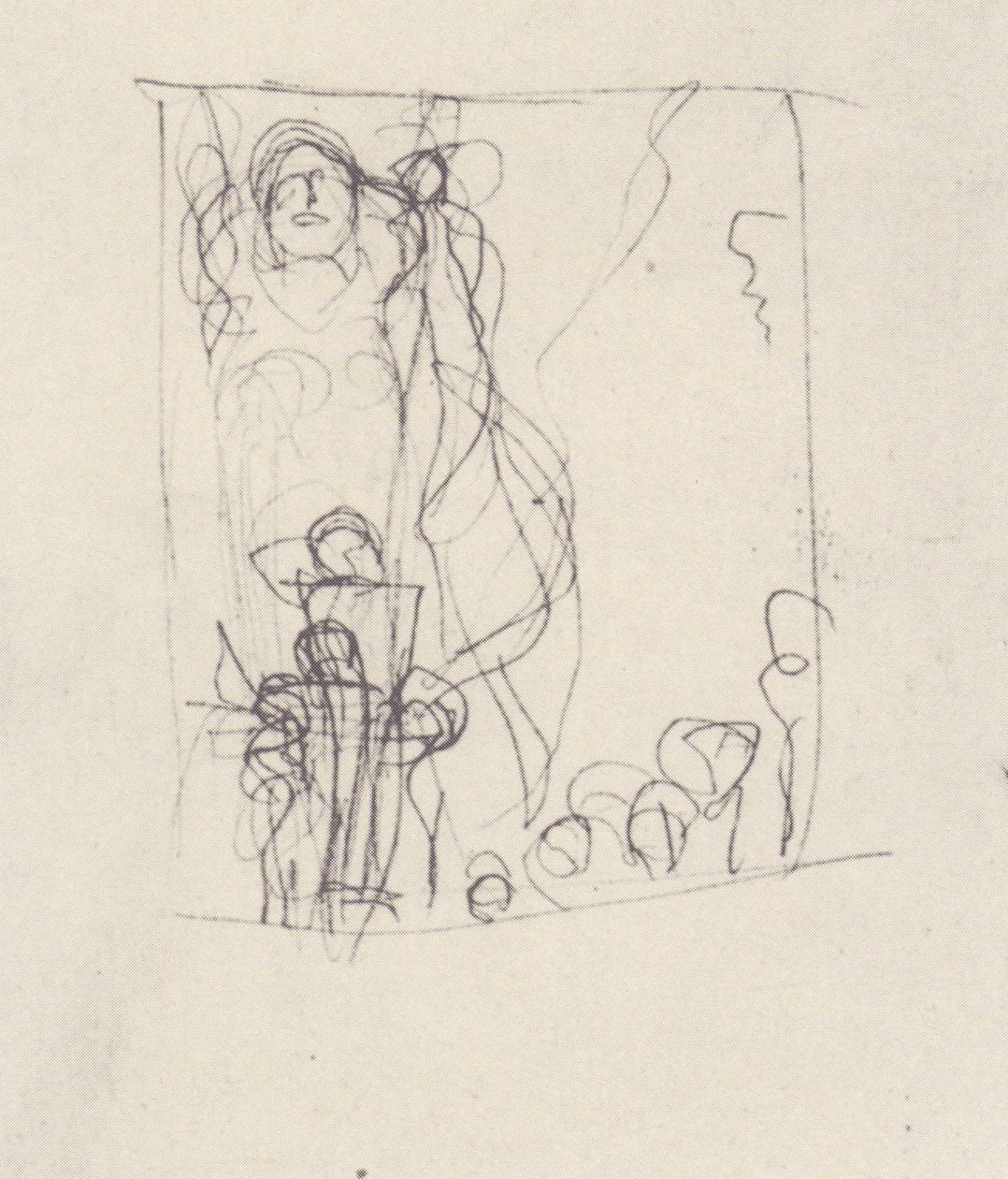 Esquisse pour la Jurisprudence - Gustav Klimt