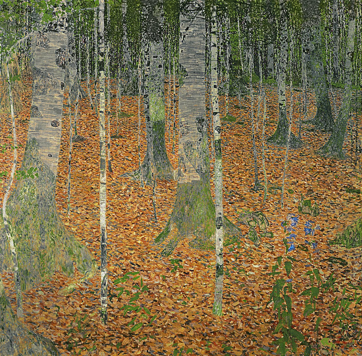 Le bois de bouleaux, 1903 - Gustav Klimt