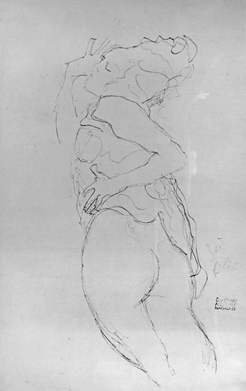 Jeune Femme, 1917 - Gustav Klimt