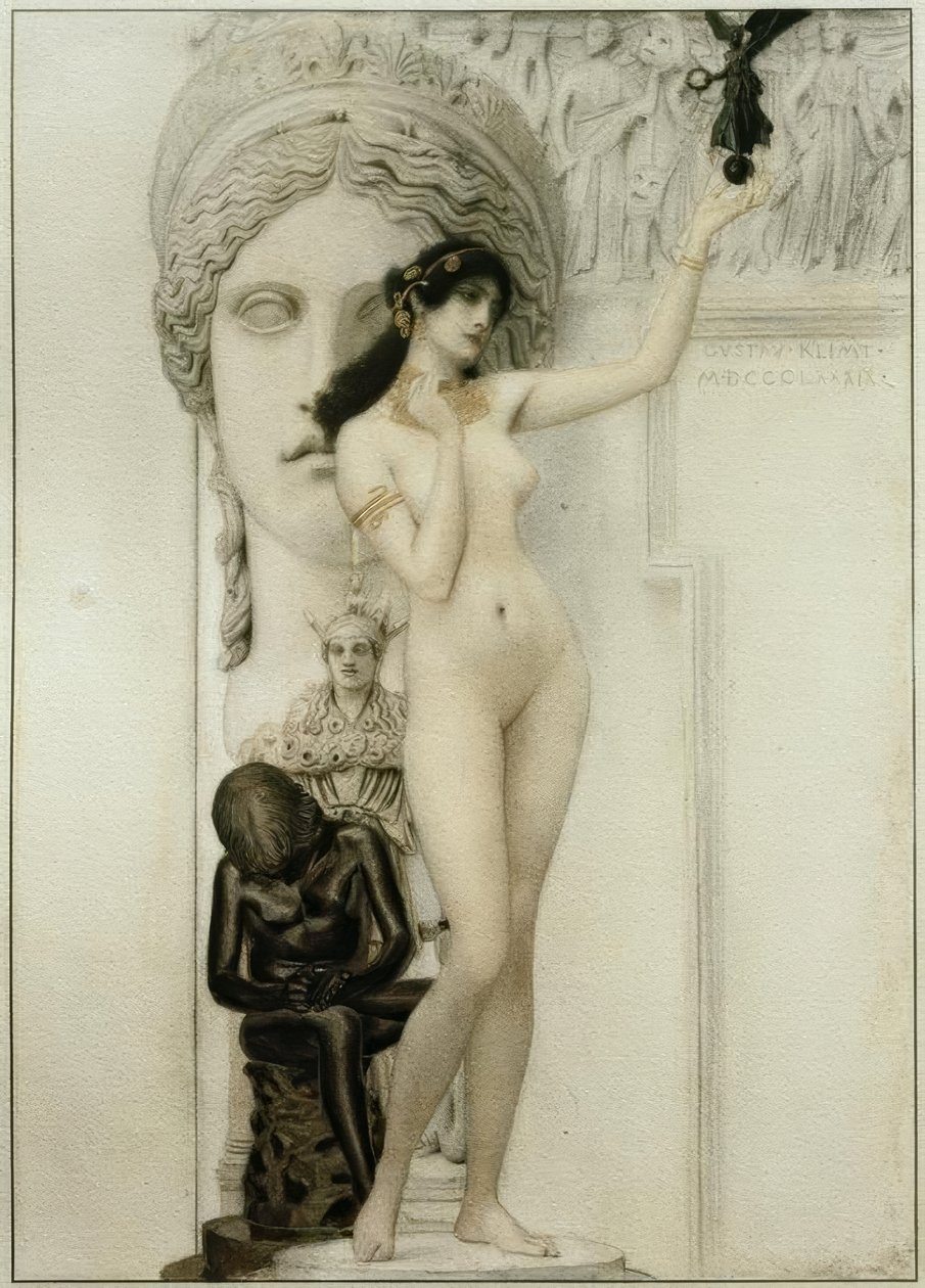Allégorie de la sculpture - Gustav Klimt