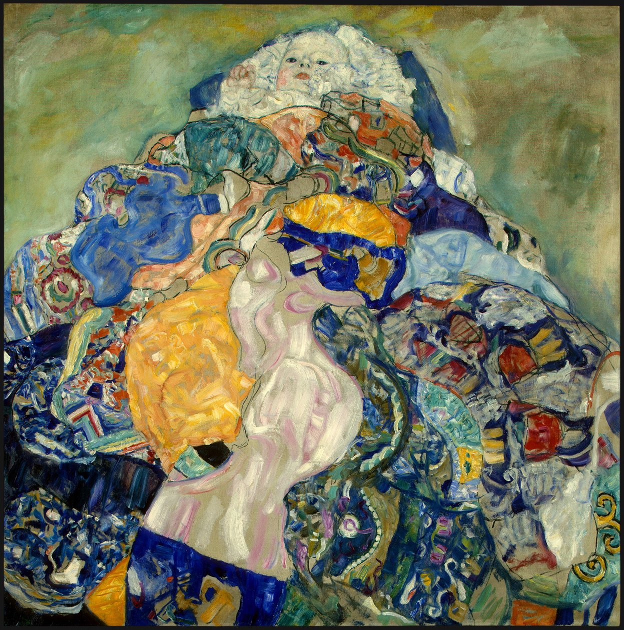 Berceau de bébé - Gustav Klimt