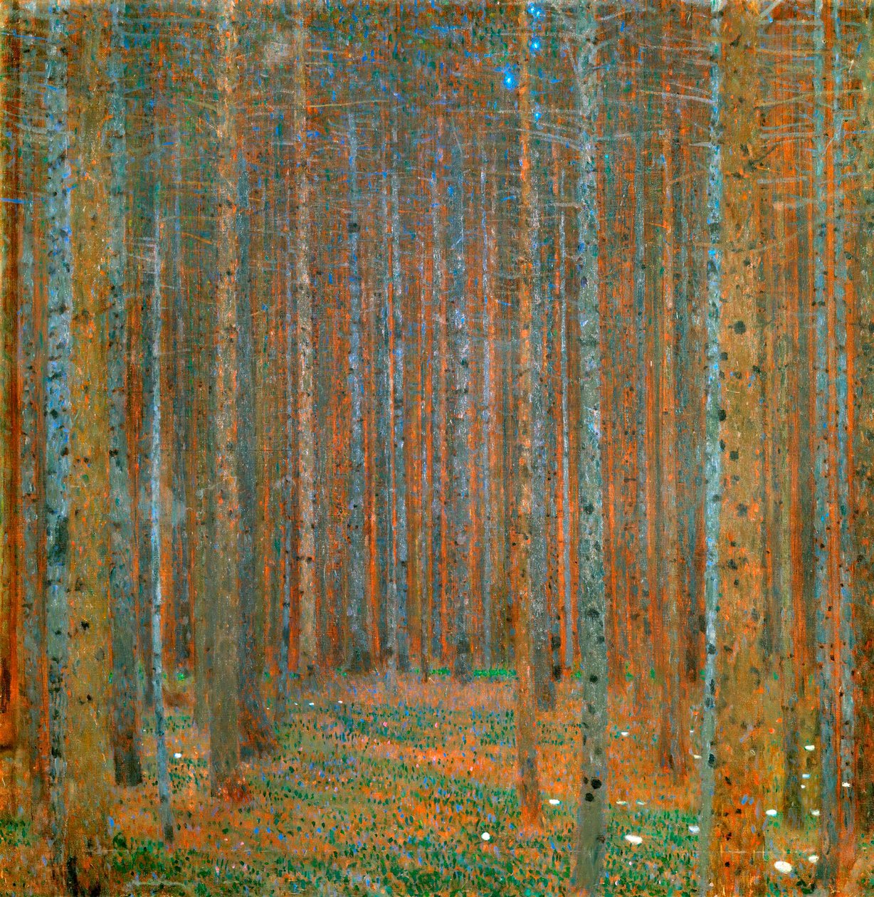 Forêt de sapins I, 1901 - Gustav Klimt