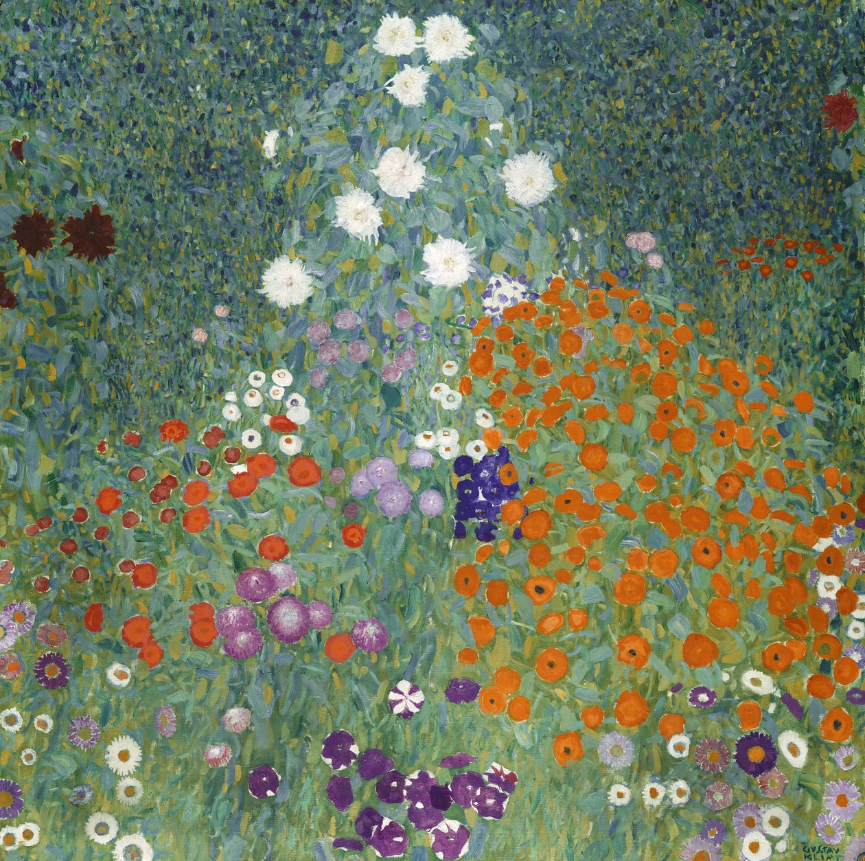 Jardin de fleurs, 1905-07 - Gustav Klimt