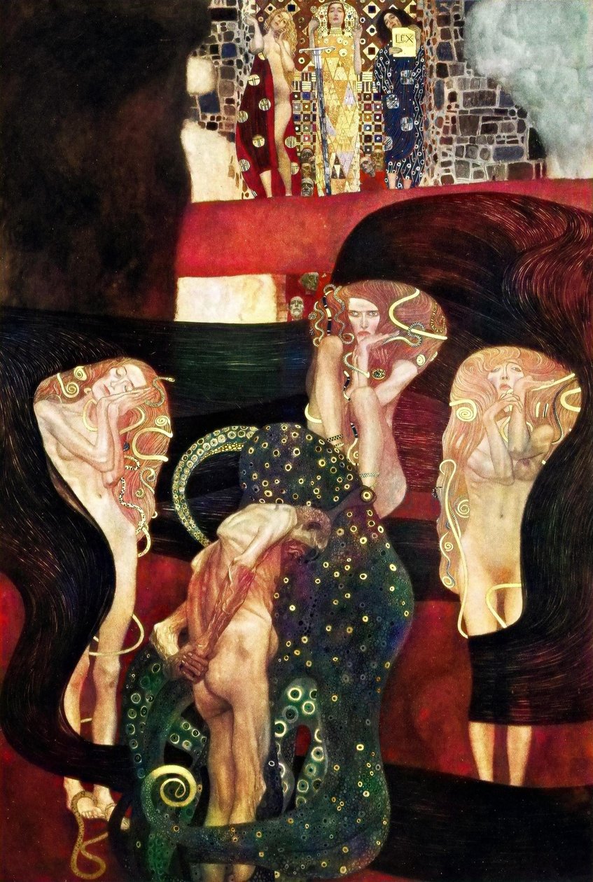 Klimt Université de Vienne Peintures de plafond - Gustav Klimt