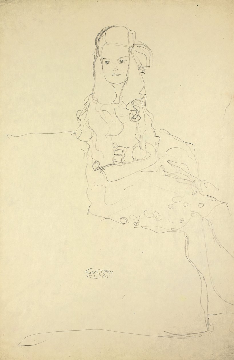 Mada Primavesi, c.1912 - Gustav Klimt