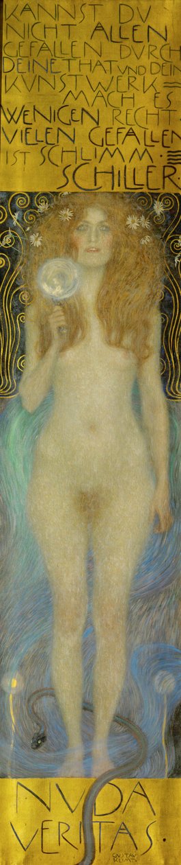 Nude Veritas - Gustav Klimt