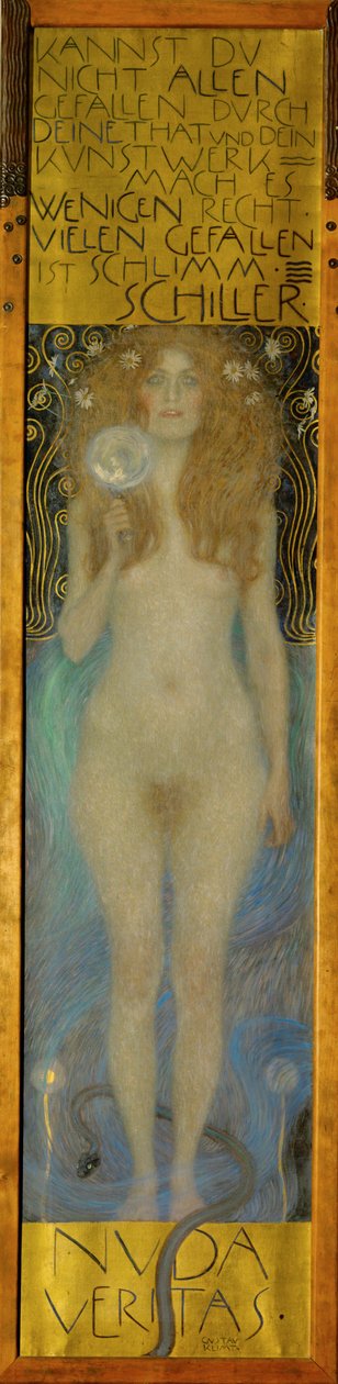 Nude Veritas - Gustav Klimt