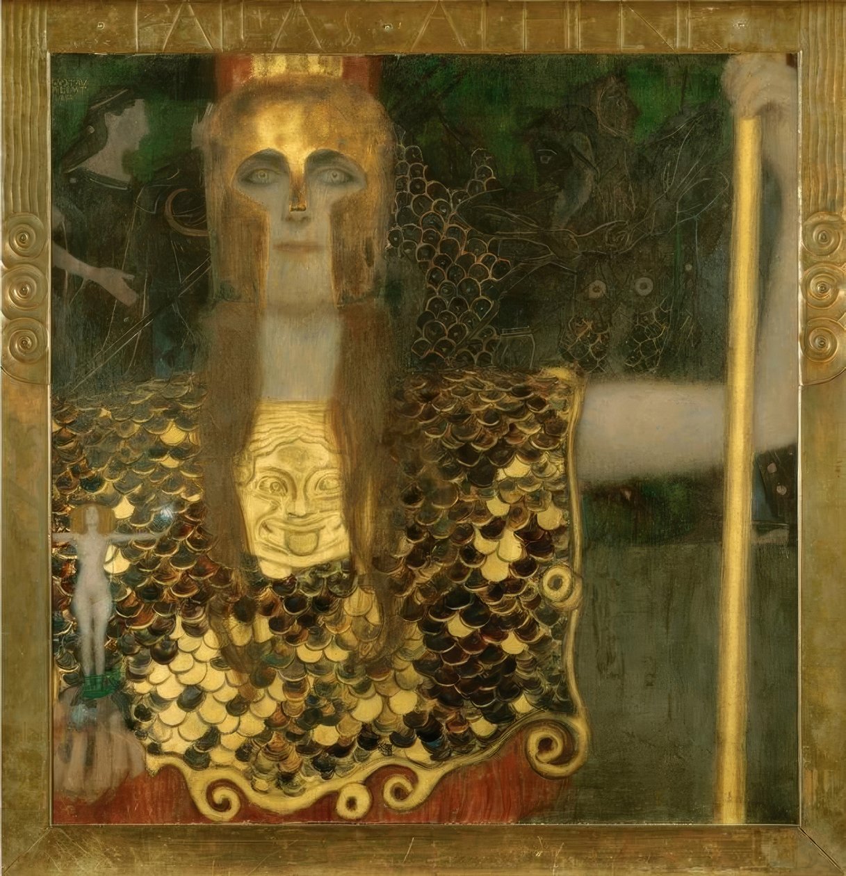 Pallas Athéna - Gustav Klimt
