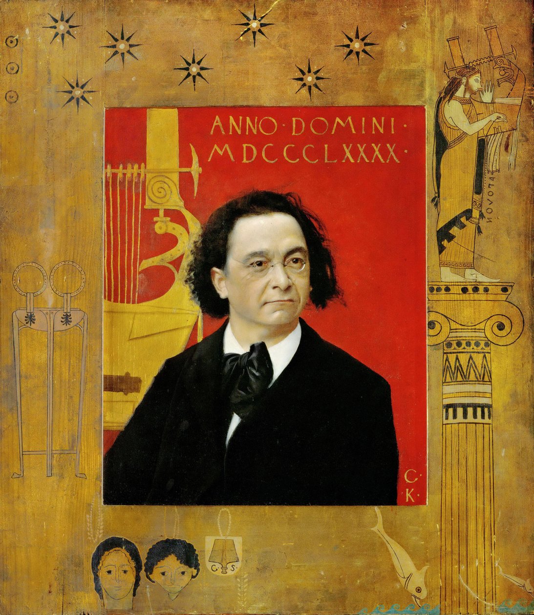 Portrait de Josef Pembaur - Gustav Klimt