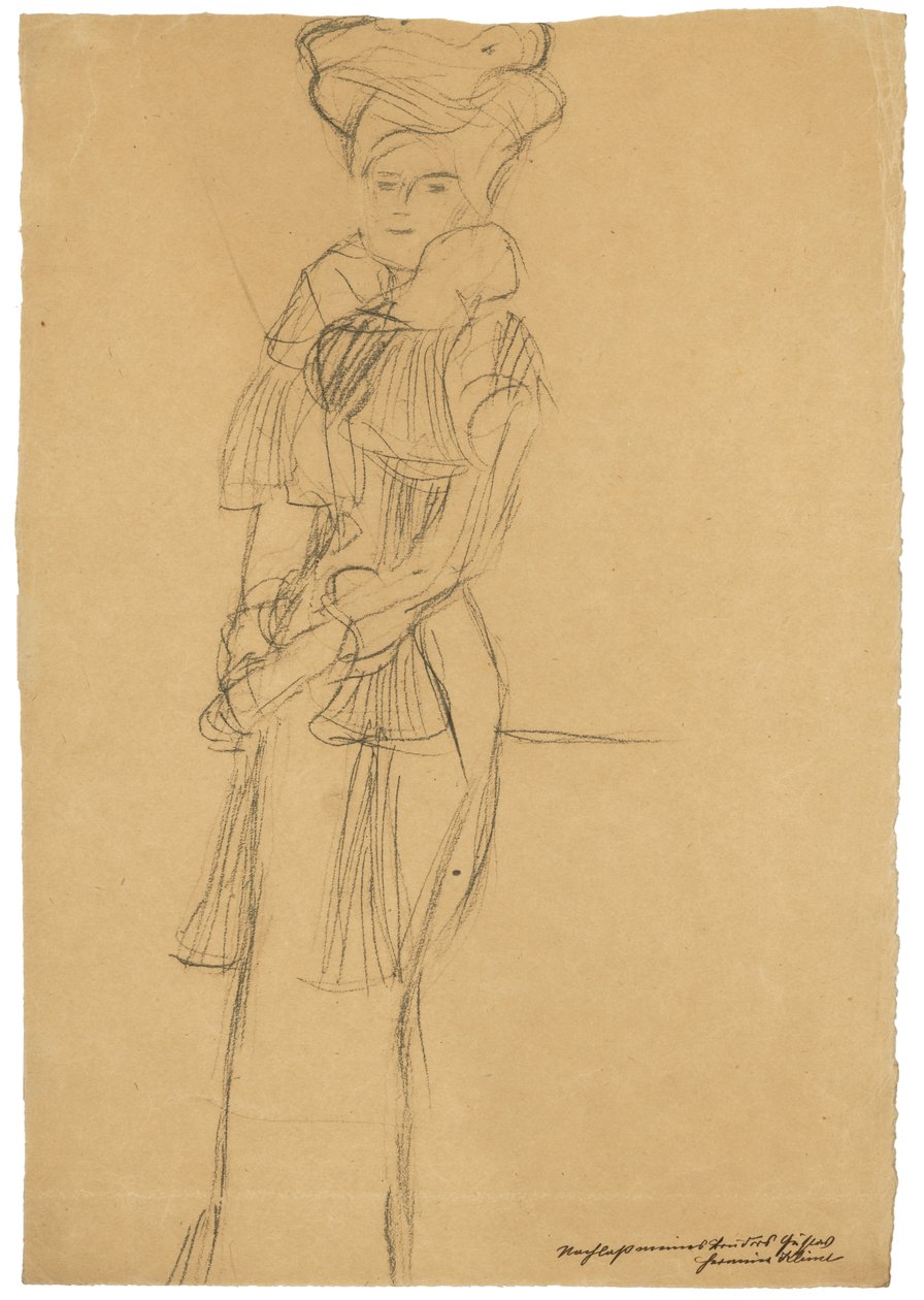 Portrait de Marie Henneberg - Gustav Klimt
