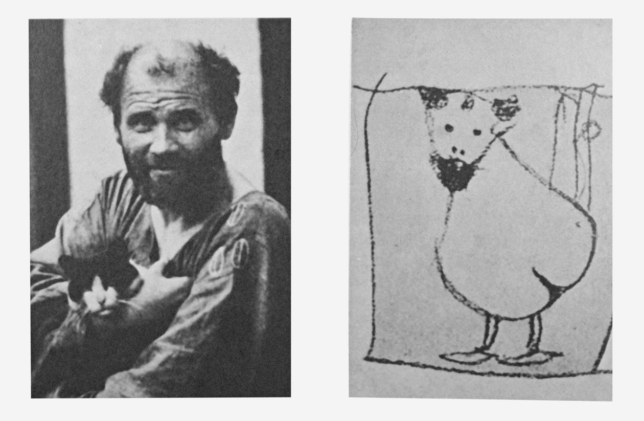 Autoportrait en génitales, c.1915 - Gustav Klimt