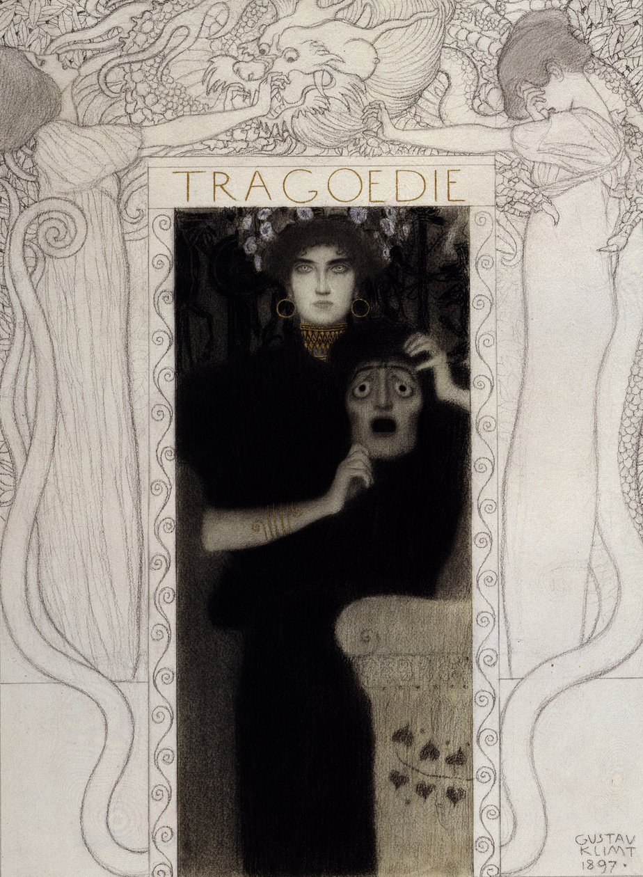 Tragédie, 1897 - Gustav Klimt