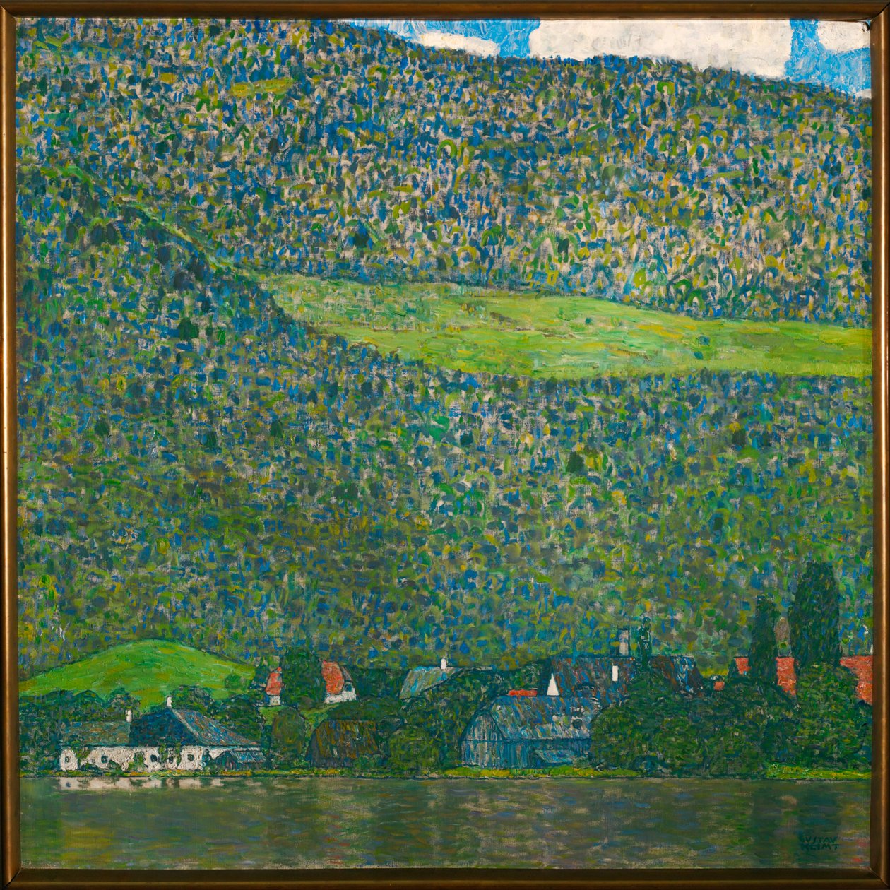 Unterach sur le lac Attersee, Autriche - Gustav Klimt