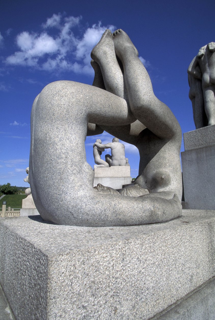 Sculpture, Frognerparken, Oslo, Norvège, Europe - Gustav Vigeland