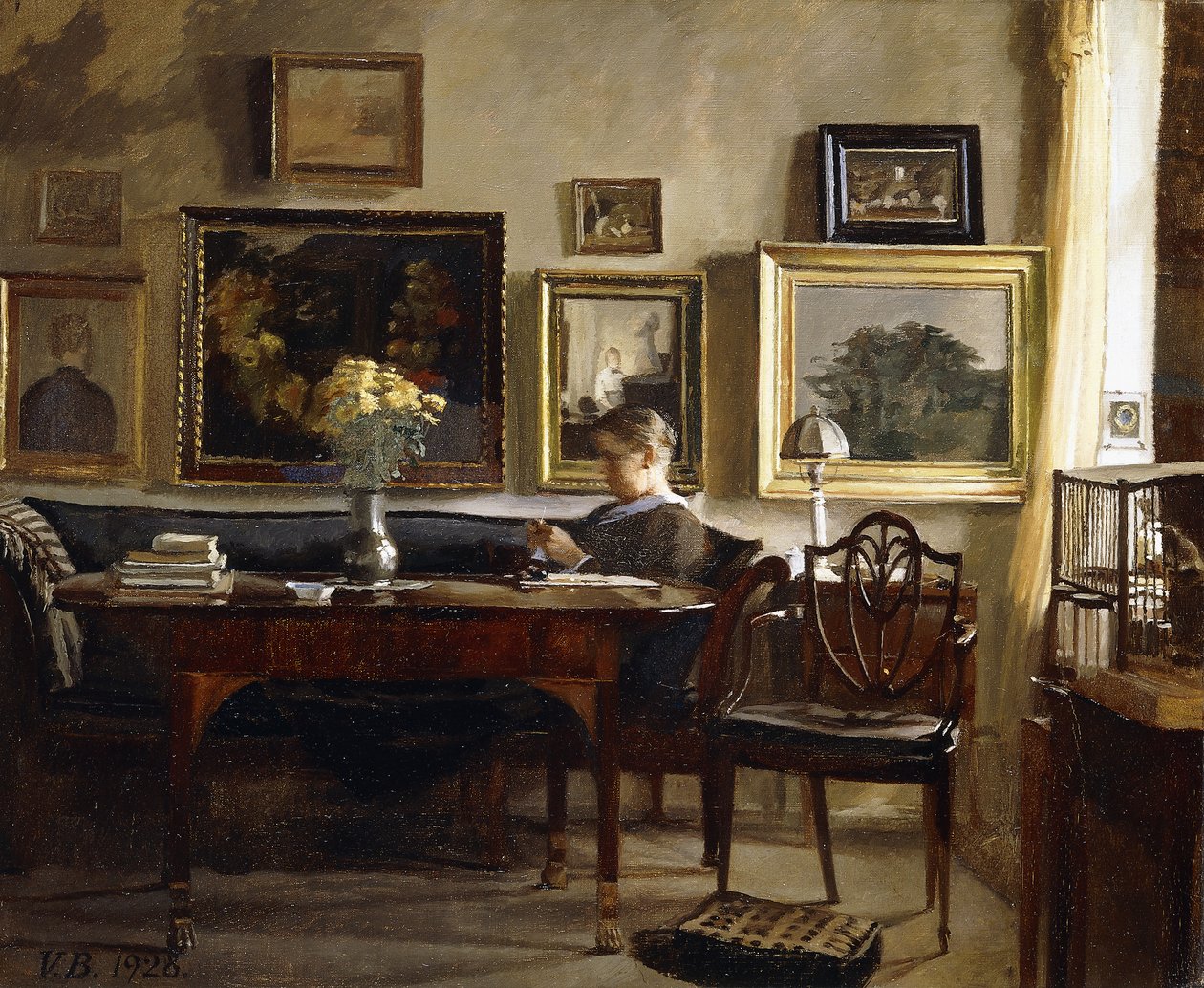 Un moment de détente - Gustav Wilhelm Blom