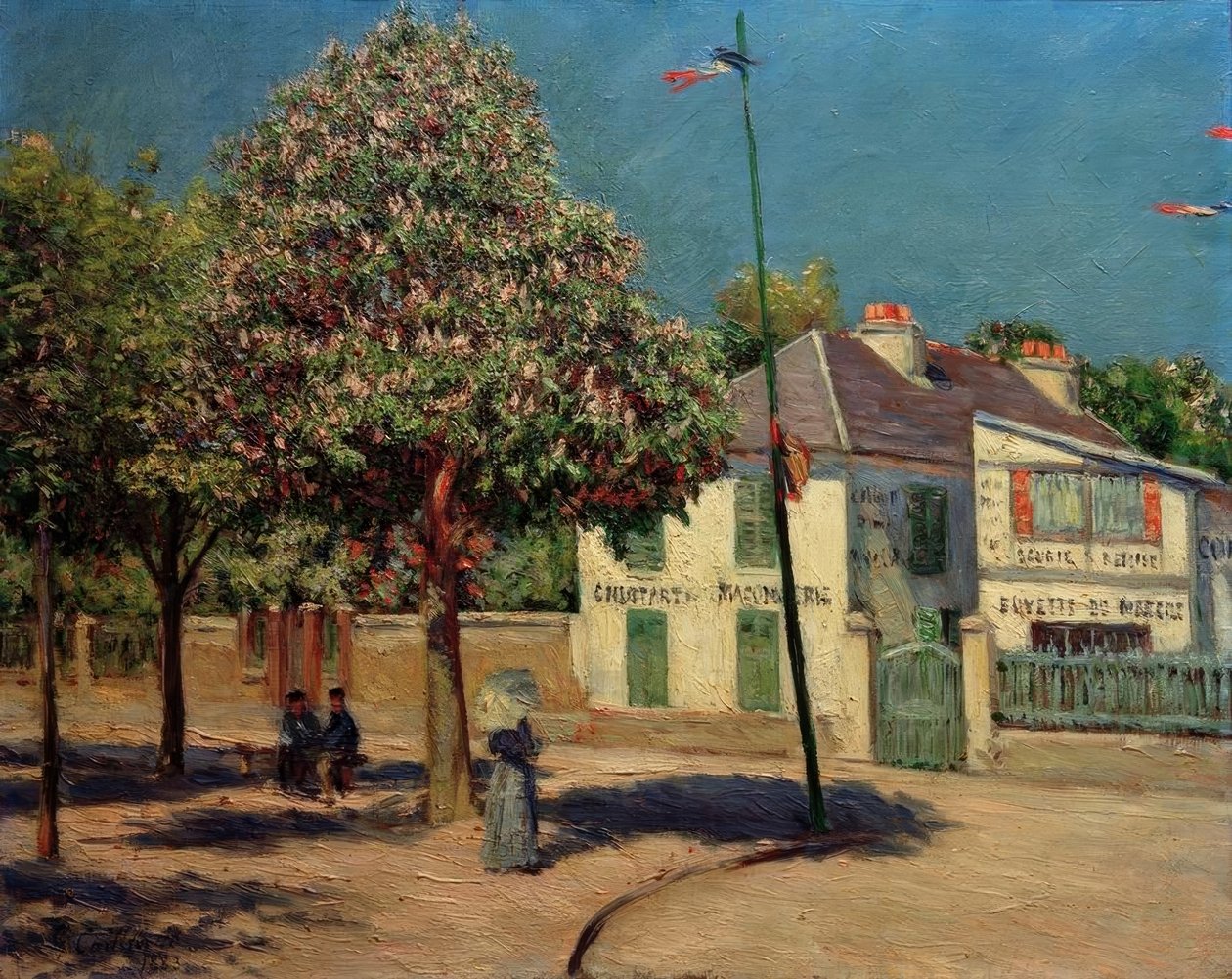La promenade à Argenteuil - Gustave Caillebotte