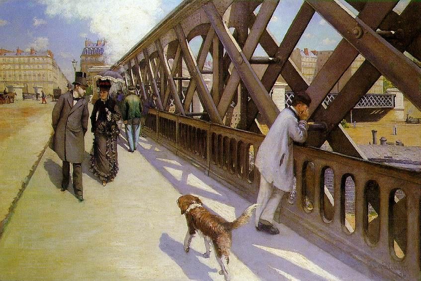Le pont de l’Europe - Gustave Caillebotte