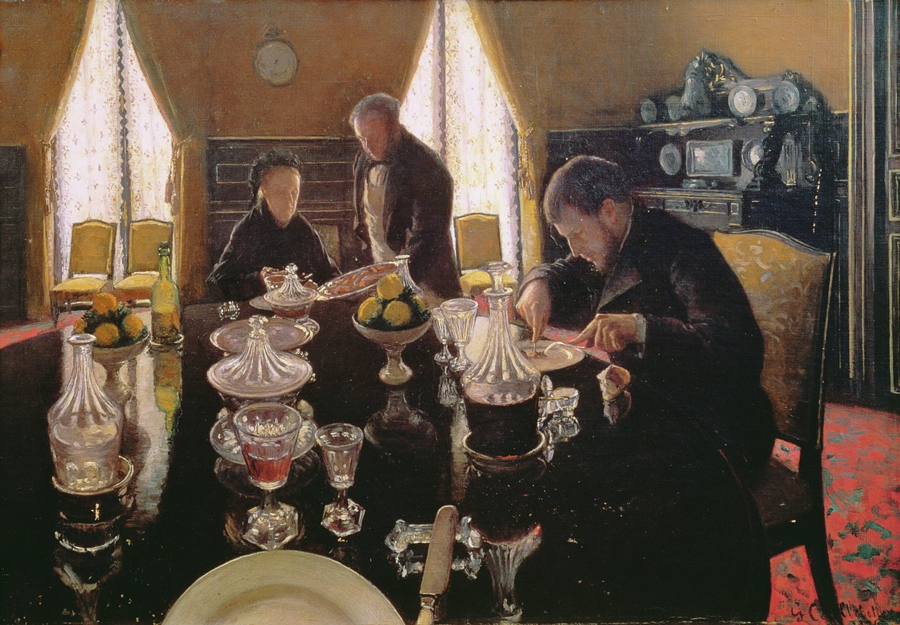 Déjeuner, 1876 - Gustave Caillebotte