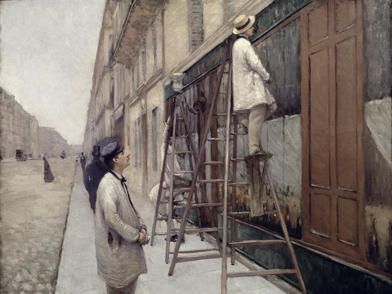 Les Peintres, 1877 - Gustave Caillebotte